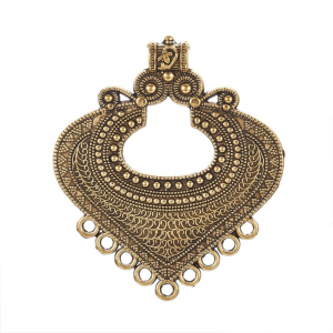 Link Chandelier stil Tibetan auriu antichizat dimensiunea 61x53x2mm [1]