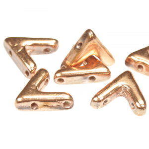 Diverse forme - Margele cehesti Ava bead 10x4 mm Crystal Capri gold full