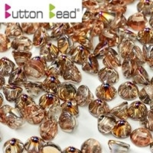 Margele Cehia - Margele cehesti Button 4 mm Crystal Full Sliperit