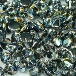 Margele Cehia - Margele cehesti Button 4 mm Crystal Marea
