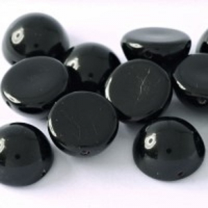 Margele Cehia - Margele cehesti Dome 10x6 mm Jet