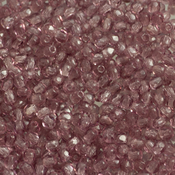 Fire Polish - Margele cehesti Fire Polished 2 mm Crystal Ametist