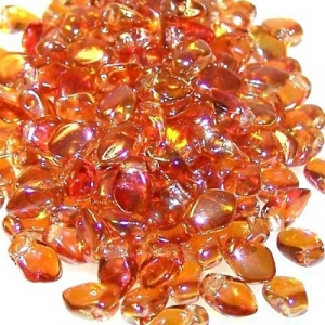 Margele Cehia - Margele cehesti Gekko 3x5 mm Crystal apricot medium