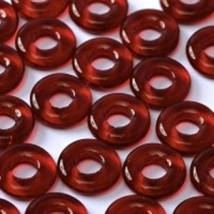 Margele Cehia - Margele cehesti Inele 10 mm Ruby