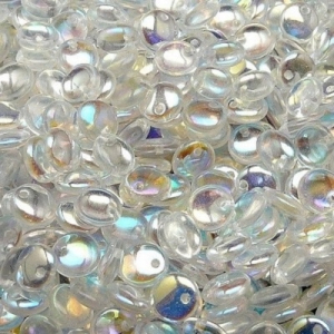 Margele Cehia - Margele cehesti Lentil 6 mm Crystal AB