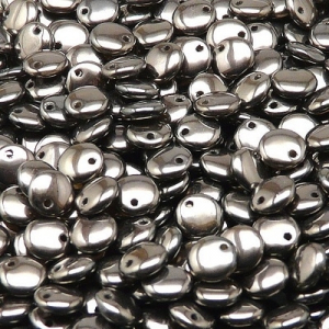 Margele Cehia - Margele cehesti Lentil 6 mm Full Chrome