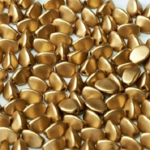 Margele Cehia - Margele cehesti Pinch 7 mm Aztec Gold