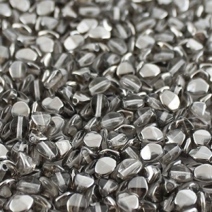 Margele Cehia - Margele cehesti Pinch 7 mm Crystal chrome