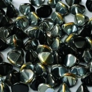 Margele Cehia - Margele cehesti Pinch 7 mm Jet Marea