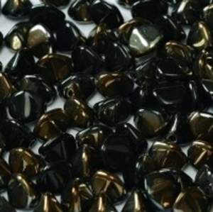 Margele Cehia - Margele cehesti Pinch 7 mm Jet Valentinite