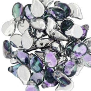 Margele Cehia - Margele cehesti Pip 5x7 mm Crystal vitrail light