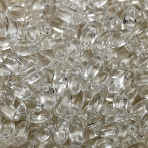 Margele Cehia - Margele cehesti Rizo 2,5x6 mm Crystal