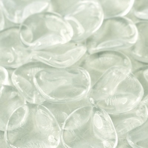 Margele Cehia - Margele cehesti Rose petal 14x13 mm Crystal