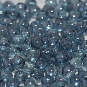 Margele Cehia - Margele cehesti RoundDuo 5 mm Crystal baby blue luster