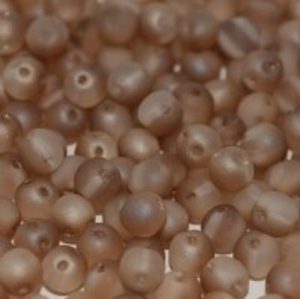 Margele Cehia - Margele cehesti RoundDuo 5 mm Crystal celsian matted