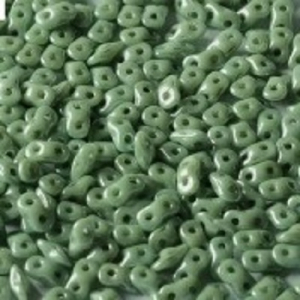 Margele Cehia - Margele cehesti Super8 Alabaster teal luster