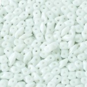 Margele Cehia - Margele cehesti Super8 Chalk white