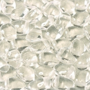 Margele Cehia - Margele cehesti Tulip petal 4x6 mm Crystal