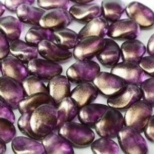 Margele Cehia - Margele cehesti Tulip petal 6x8 mm Crystal GT Regal