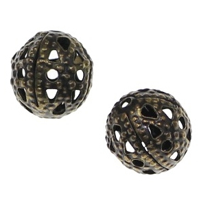 Accesorii metale comune - Margele filigram D8