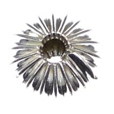 Accesorii metale comune - Margele metalice placate cu argint