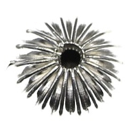 Accesorii metale comune - Margele metalice placate cu argint D12 mm