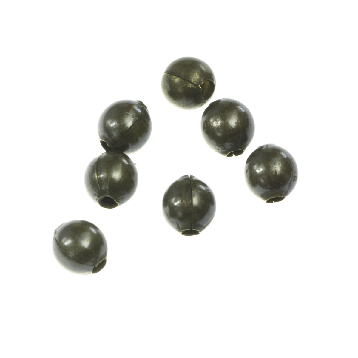 Margele metalice - Margele metalice rotunde, negru, D 3 mm, orif. 1 mm