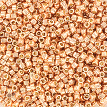 Margele Miyuki - Margele Miyuki delica 11/0 duracoat galvanized rose gold DB-2518