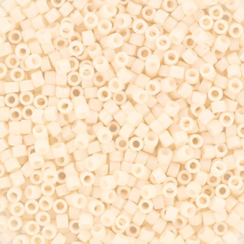 Margele Miyuki - Margele Miyuki Delica 11/0 opaque bisque white  DB-1490-1