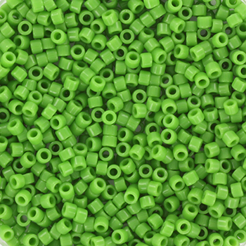 Margele Miyuki - Margele Miyuki Delica 11/0 opaque green DB-724