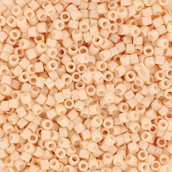 Margele Miyuki - Margele Miyuki Delica 11/0 opaque light peach DB-1492-1