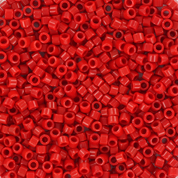 Margele Miyuki - Margele Miyuki delica 11/0 opaque red DB-723