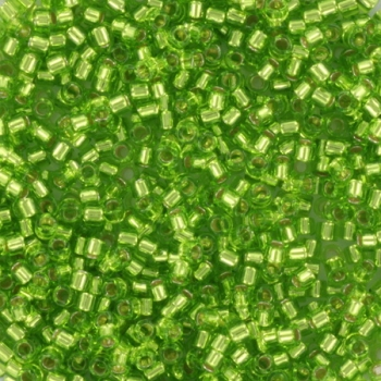 Margele Miyuki - Margele Miyuki delica 11/0 silverlined lime DB-1206