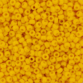 Margele Miyuki - Margele Miyuki Rocailles 11/0 opaque dark yellow 11-404D