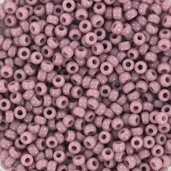 Margele Miyuki - Margele Miyuki Rocailles 11/0 opaque mauve 11-410