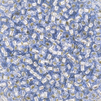 Margele Miyuki - Margele Miyuki Rocailles 11/0 silverlined light sapphire 11-2430