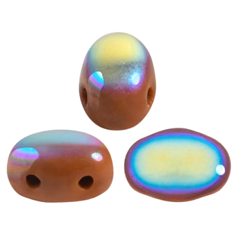 Margele Par Puca - Margele Samos Par Puca 5 x7 mm Opaque Choco AB