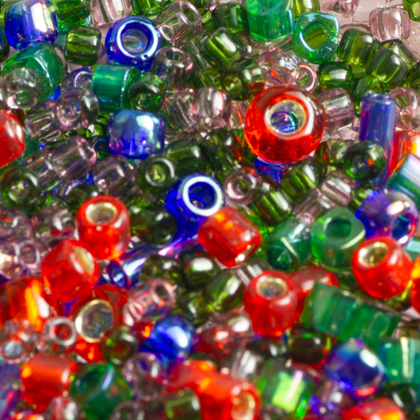 Margele Toho - Margele  TOHO - Multi-Shape/Color Mix : Shousei- Red/Green/Blue Mix TX-01-3226
