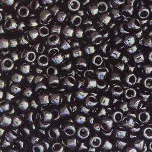 Margele Toho - Margele Toho Round opaque jet 1.6 mm TR 15 49