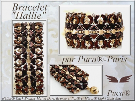 Margele Minos Par Puca 2.5x3 mm Pastel Light Brown Coco [1]