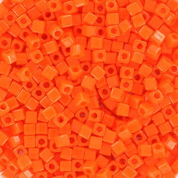 Margele Miyuki - Miyuki cubes 1.8 mm opaque orange
