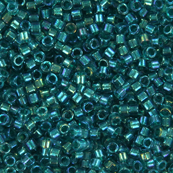 Margele Miyuki - Miyuki delica 11/0 - fancy lined tealKR-MIDE11-2380