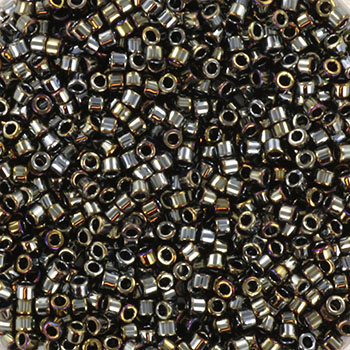 Margele Miyuki - Miyuki delica 11/0 - metallic iris steelKR-MIDE11-26