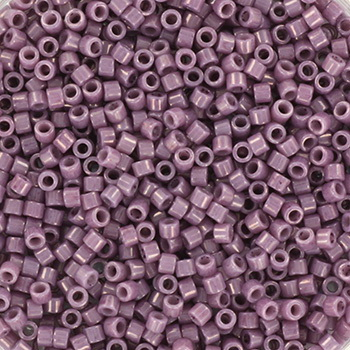 Margele Miyuki - Miyuki delica 11/0 - opaque luster mauveKR-MIDE11-265