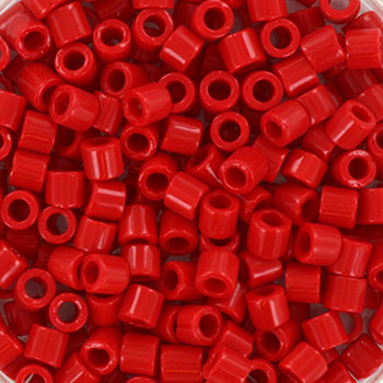 Margele Miyuki - Miyuki delica 8/0 - opaque red KR-MIDE08-723