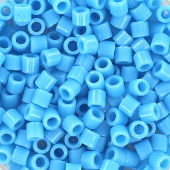 Margele Miyuki - Miyuki delica 8/0 - opaque turquoise blue KR-MIDE08-725