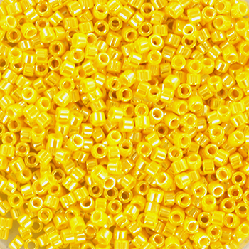 Margele Miyuki - Miyuki delica's 11/0 opaque luster canary DB-1562