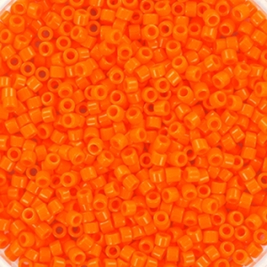Margele Miyuki - Margele Miyuki Delica 11/0 opaque mandarin
