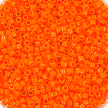 Margele Miyuki - Miyuki delica's 11/0 opaque mandarin DB-1133