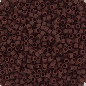 Margele Miyuki - Miyuki delica's 11/0 opaque matte currant DB-1584